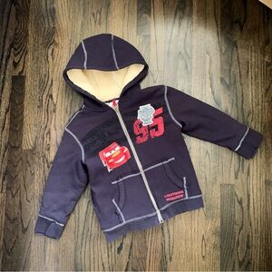 Disney Cars Lightening McQueen Kids Hoodie - Navy small 5/6